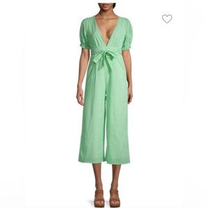 CHARLIE HOLIDAY Rowan Self-Tie Jumpsuit - NWOT